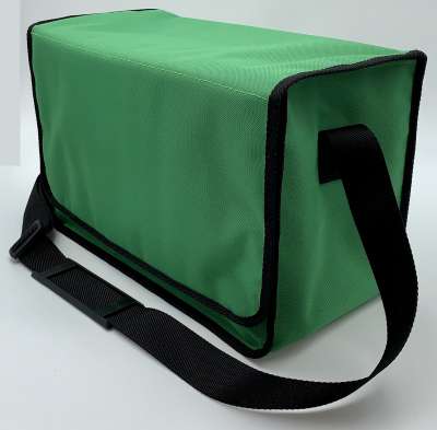 Pflegetasche groß einfarbig grün